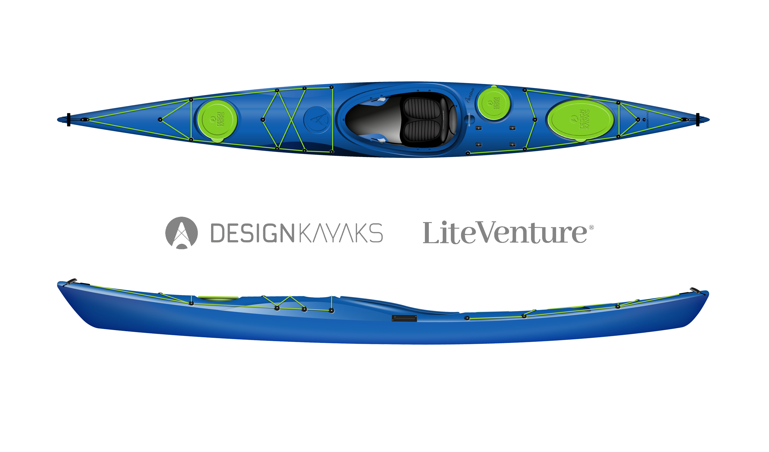 Kayak de mer "Awesome"-Unisize