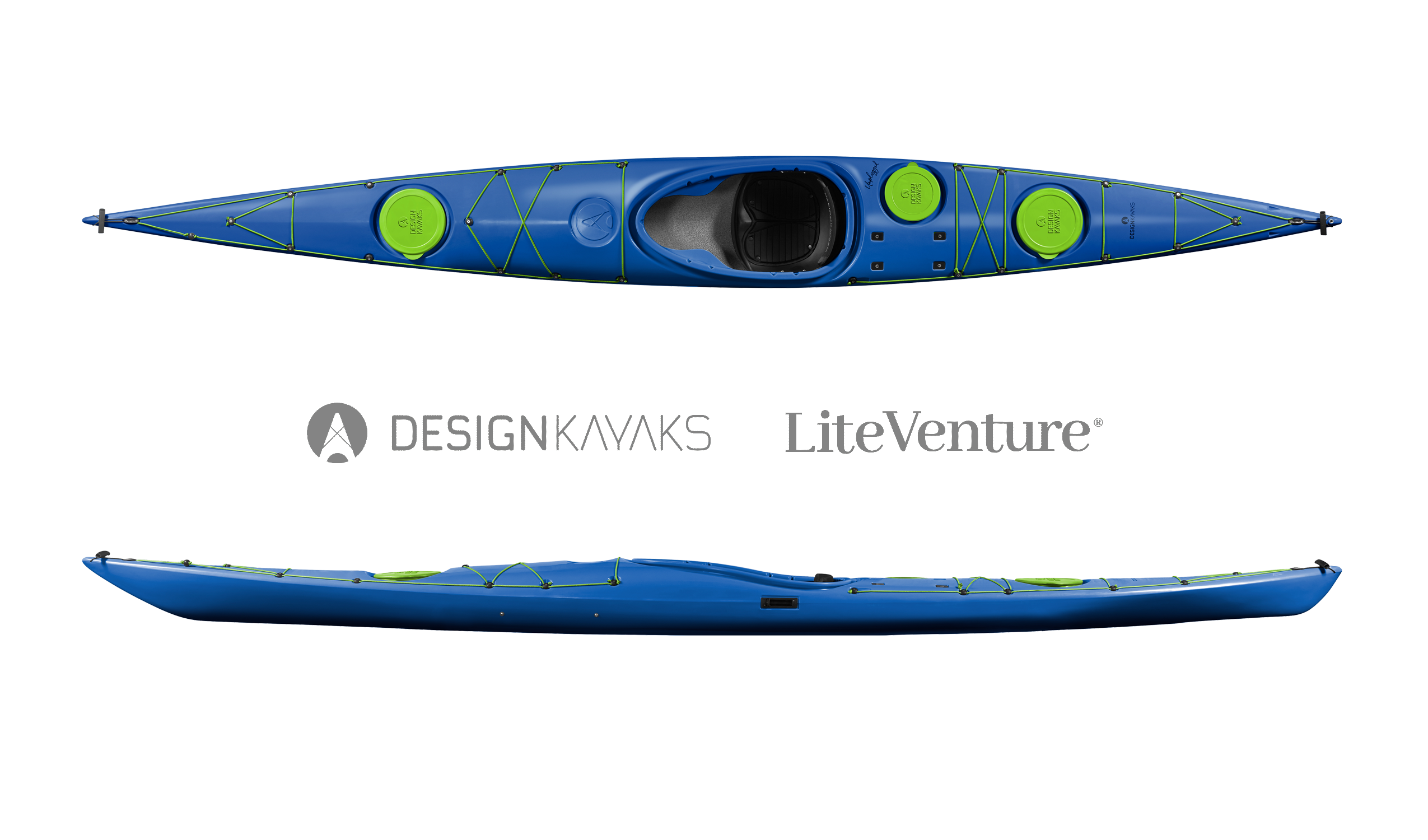 DesignKayaks avec pagaie en carbone