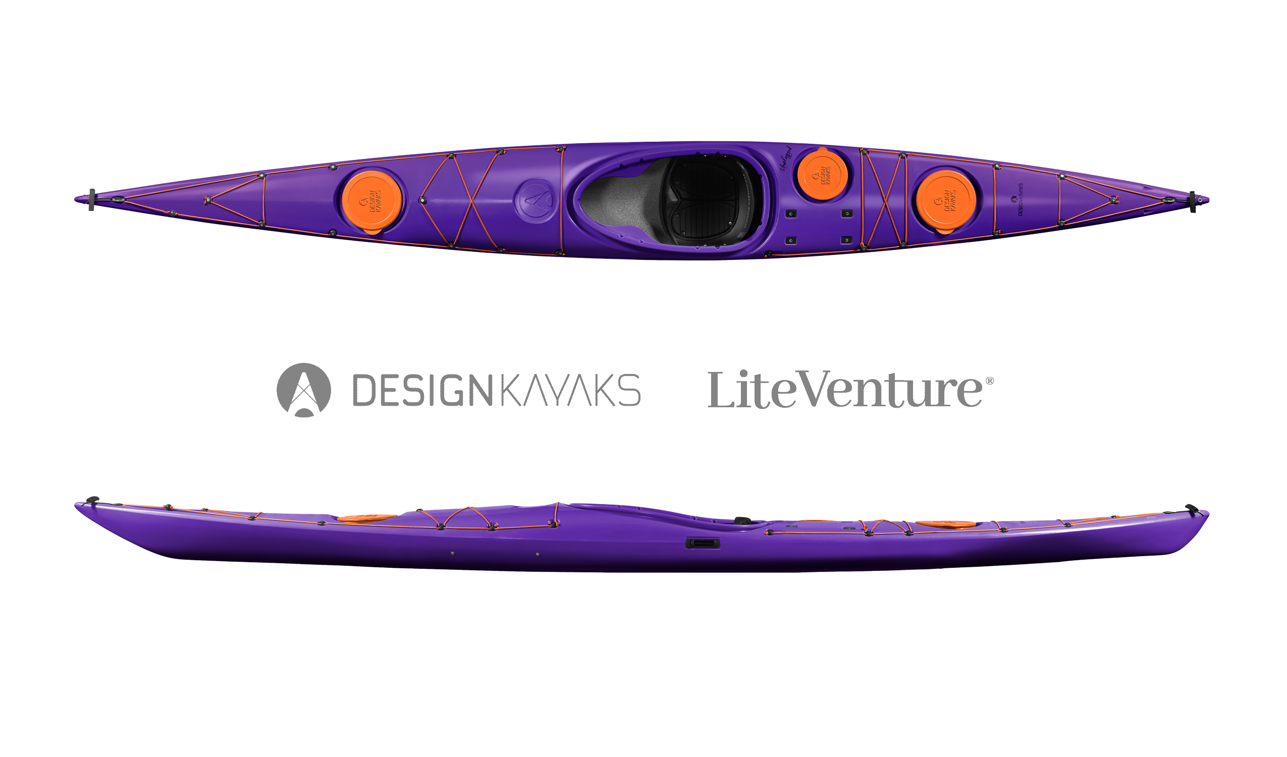 DesignKayaks avec pagaie en carbone