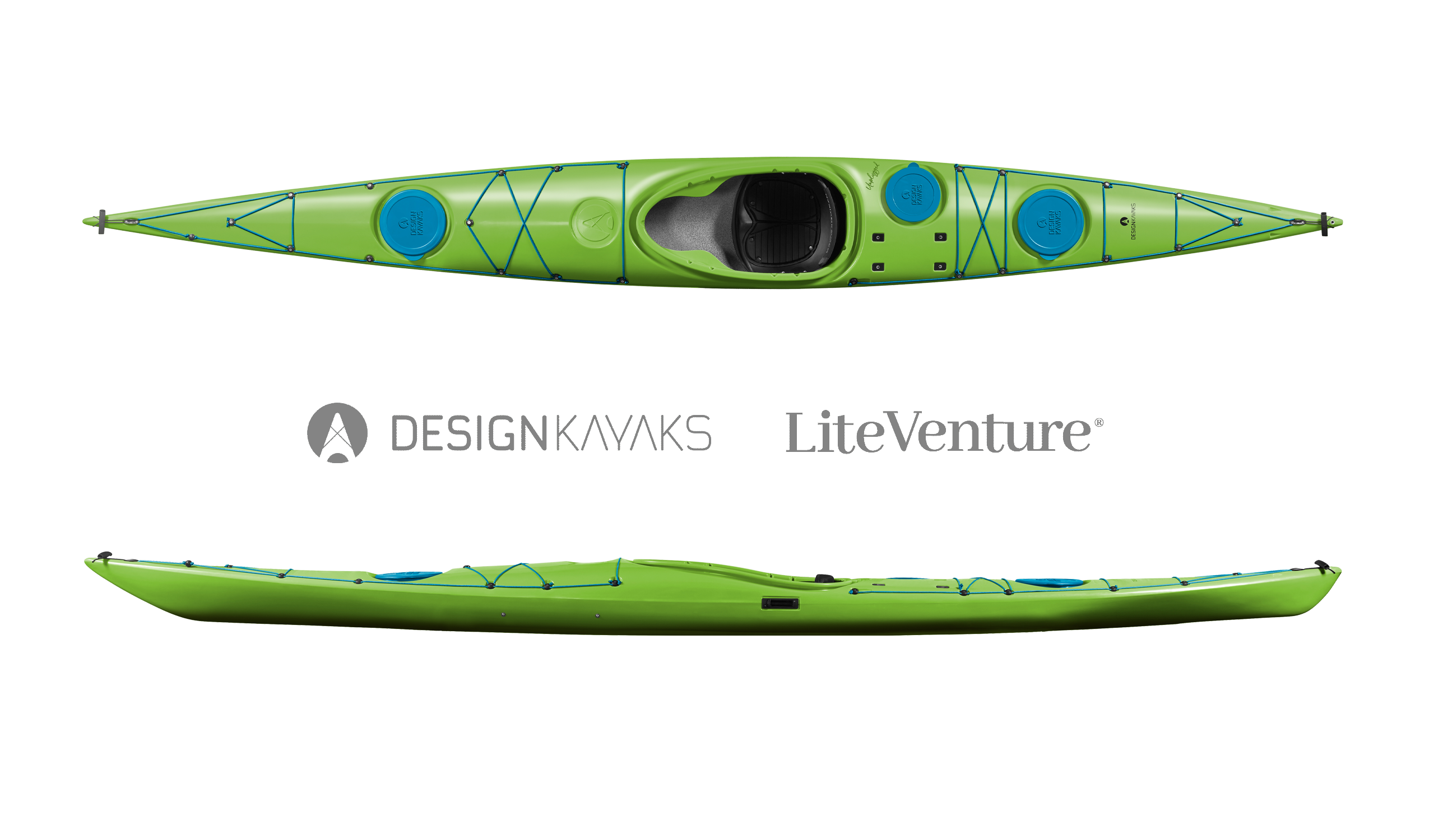 DesignKayaks avec pagaie en carbone