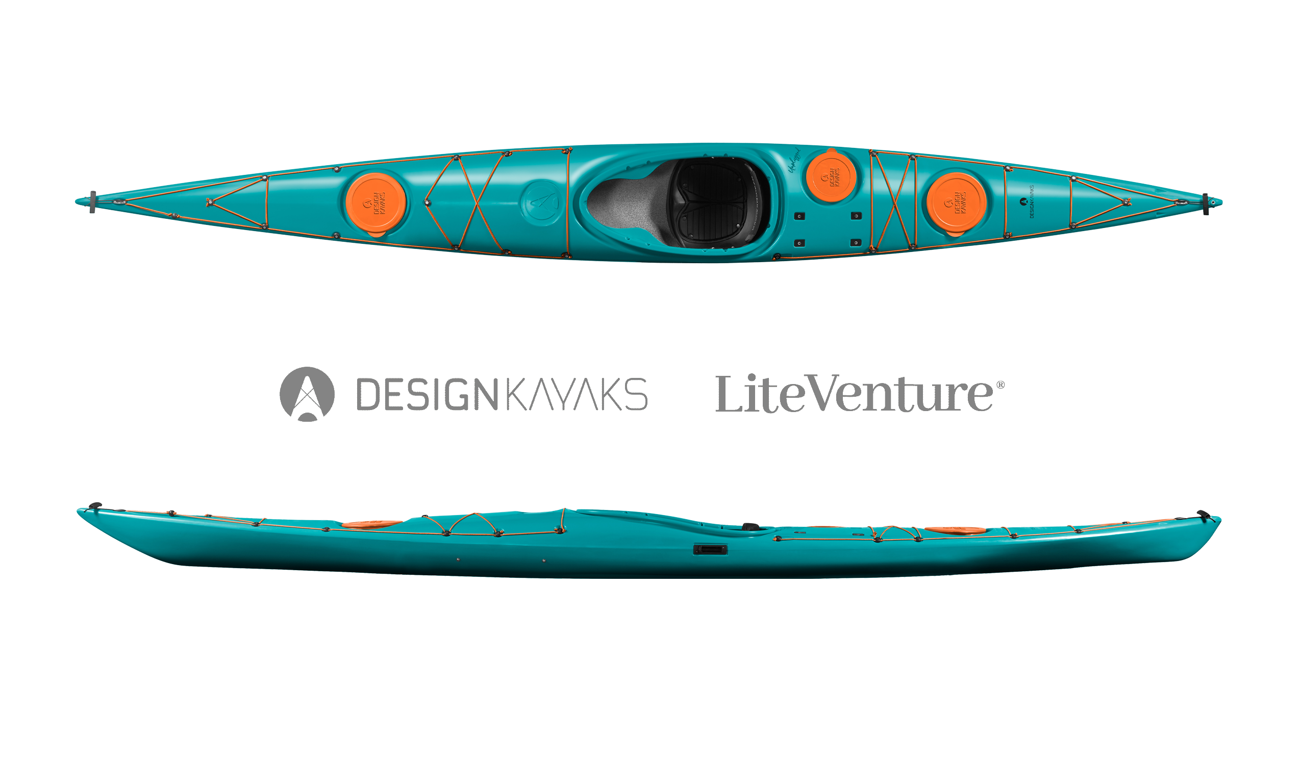 Sea kayak "Unplugged"-Regular-turquoise sea