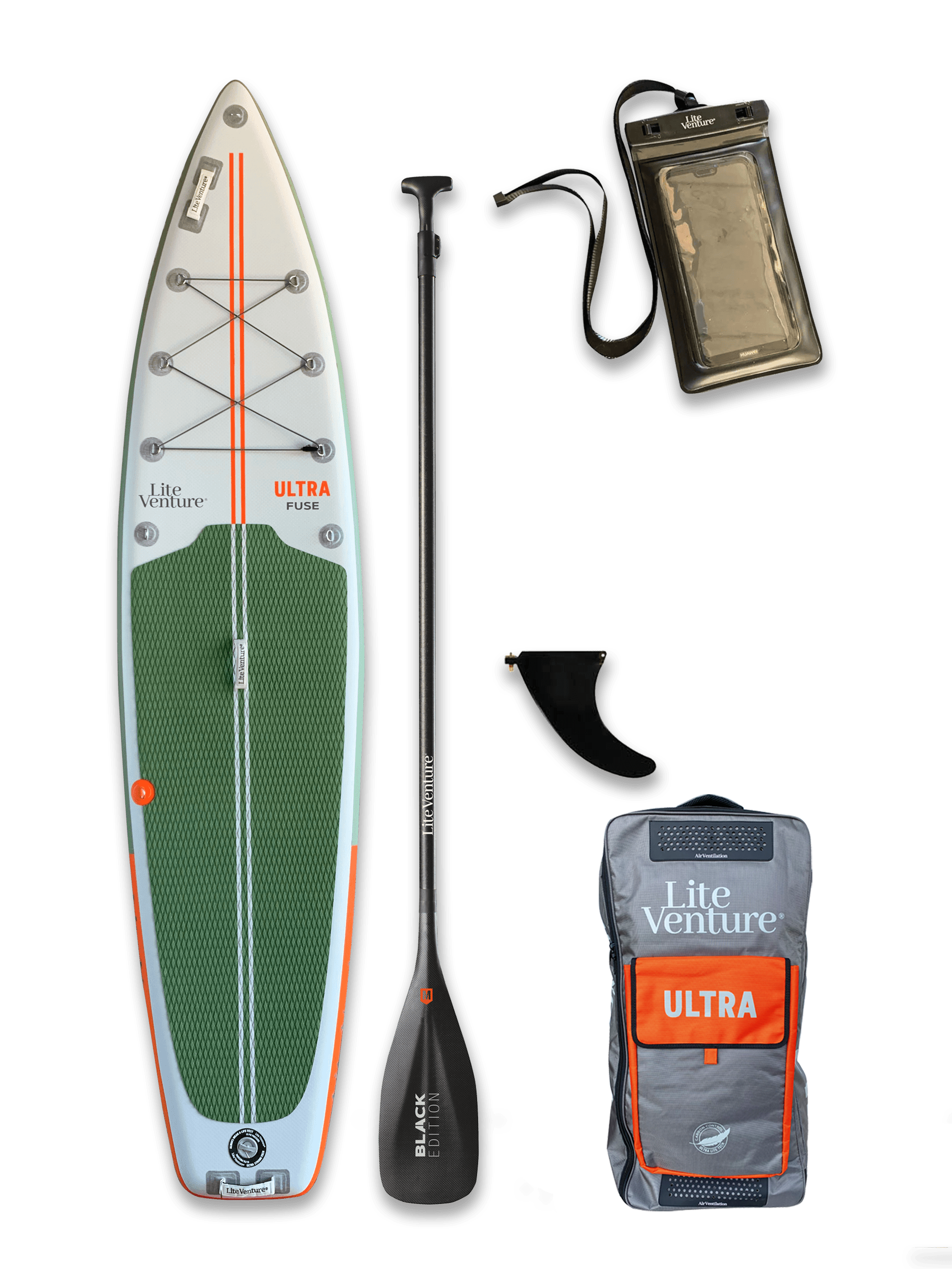 FUSE 11'6"   12'6" Bundle-+ Carbon Paddle-+ Mobile Phone Cover