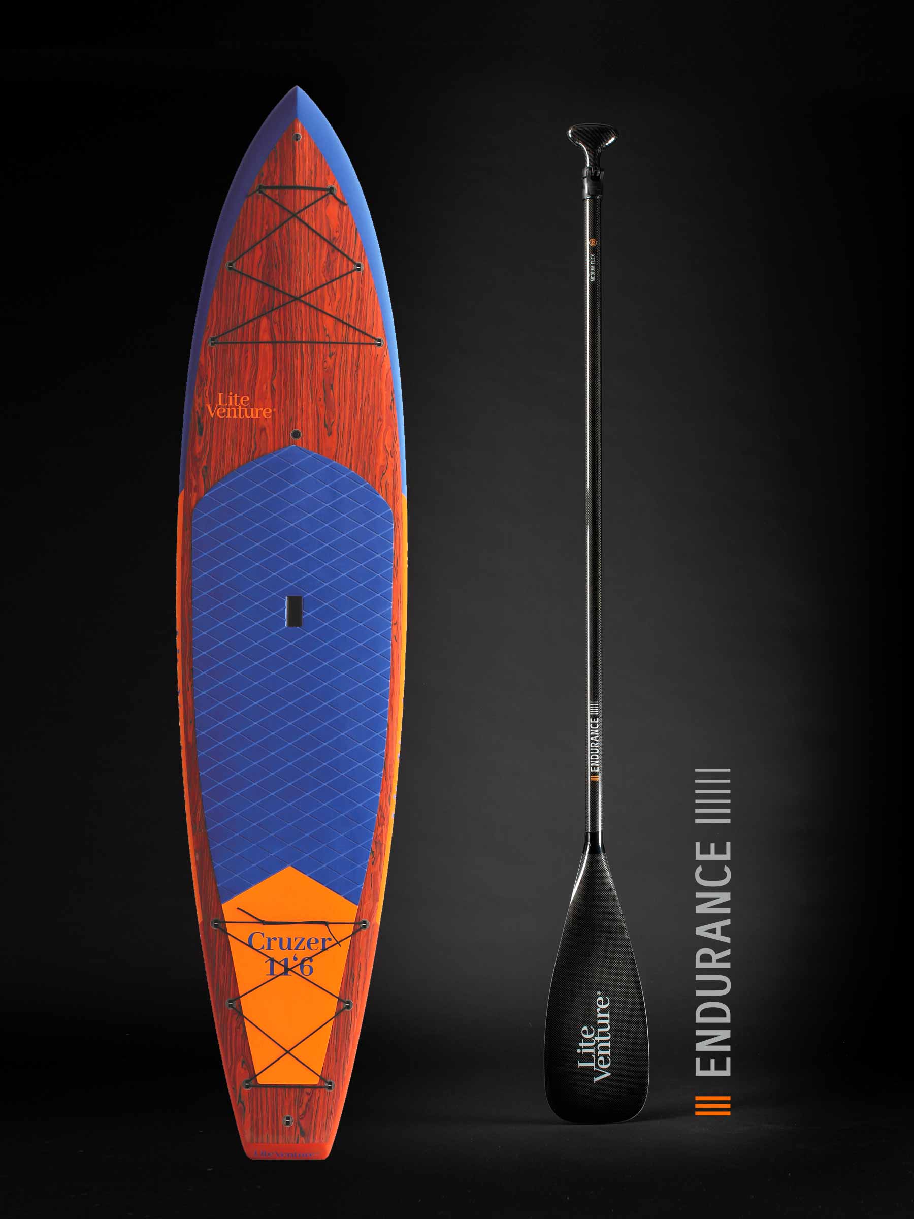 Cruzer 1B-11'6" x 30"-+ Carbonpaddel