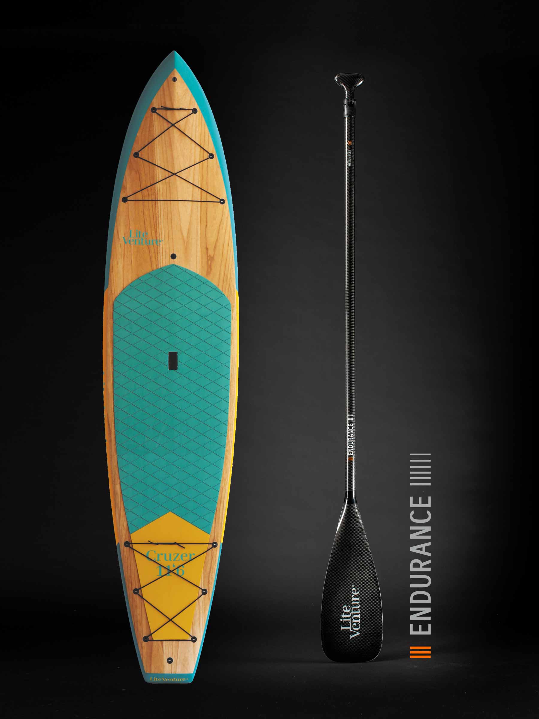 Cruzer 1B-11'6" x 30"-+ Carbonpaddel