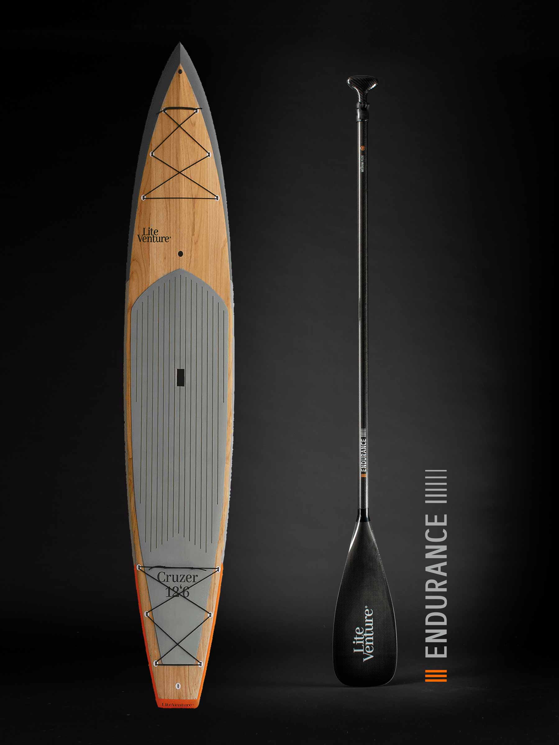 Cruzer-12'6" x 27,5"-+ Carbonpaddel