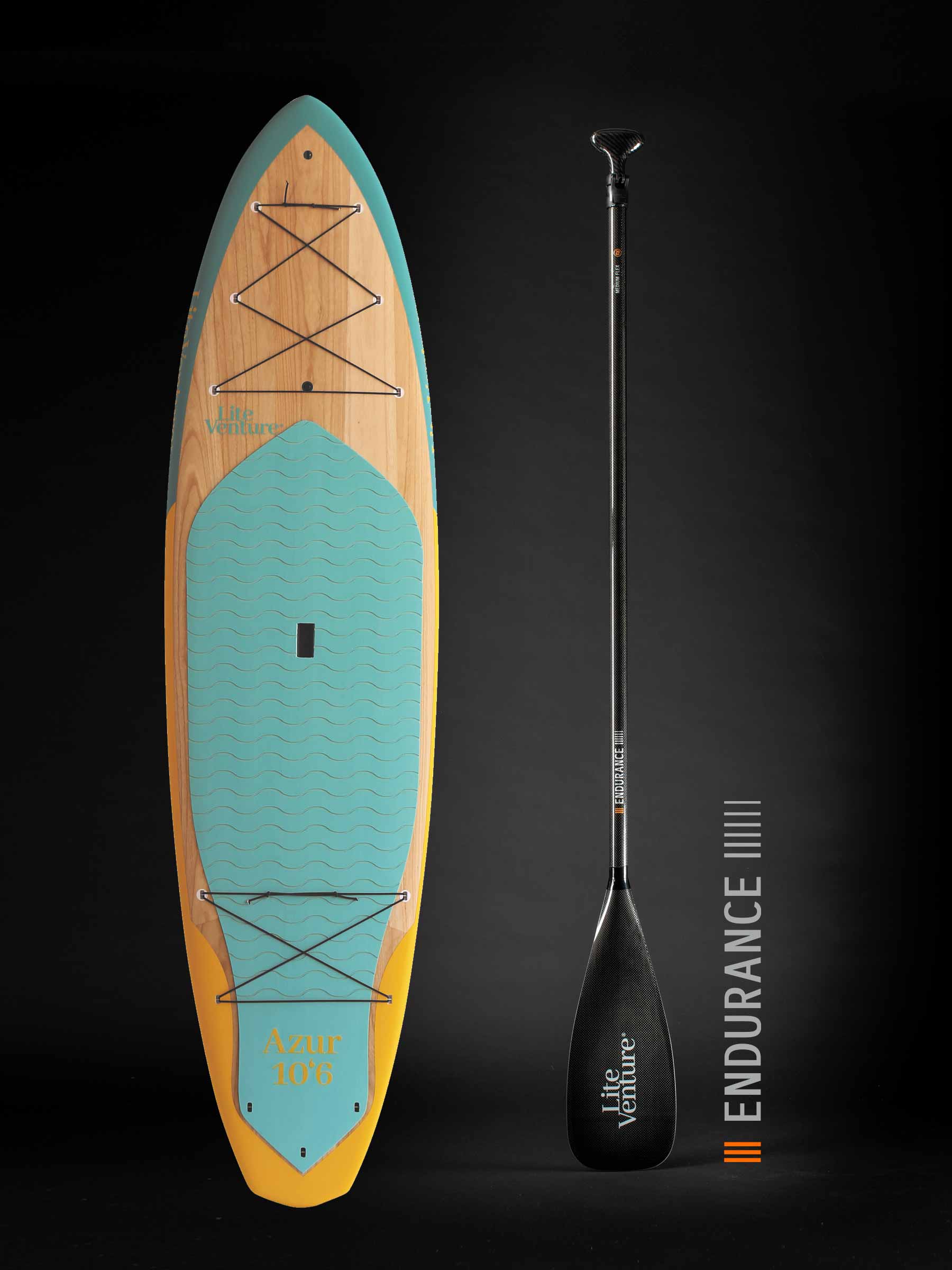 Ray-10'6" x 31,5" - giallo turchese