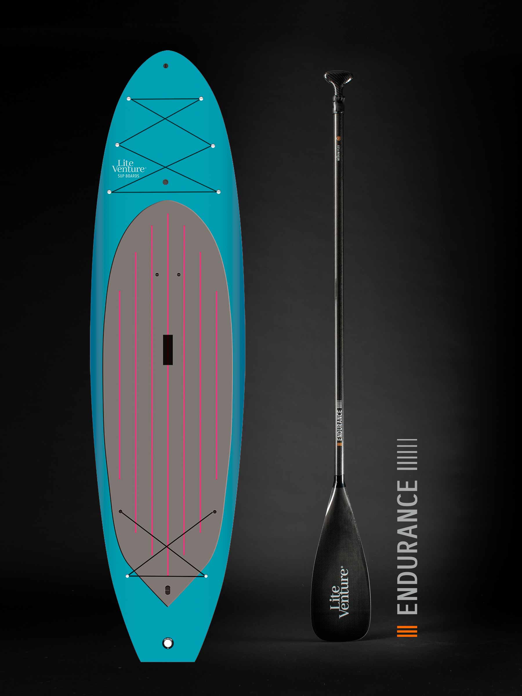 Tough Shell Allround-10'6'' x 32"-+ Carbonpaddel