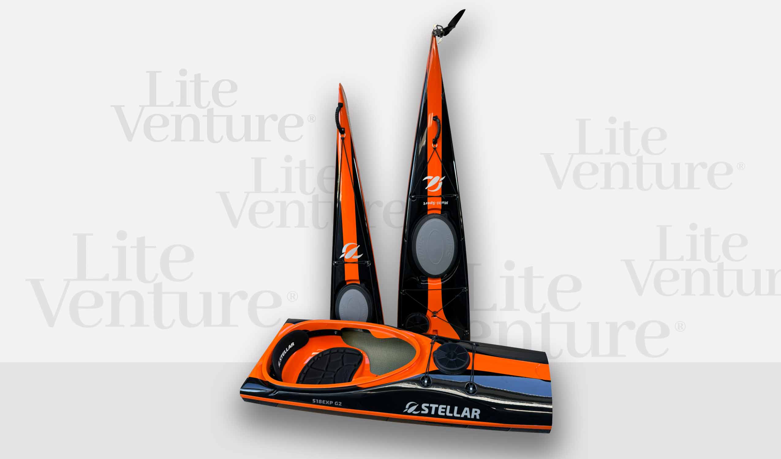 S18 Expedition G2-Multisport, séparable-noir orange