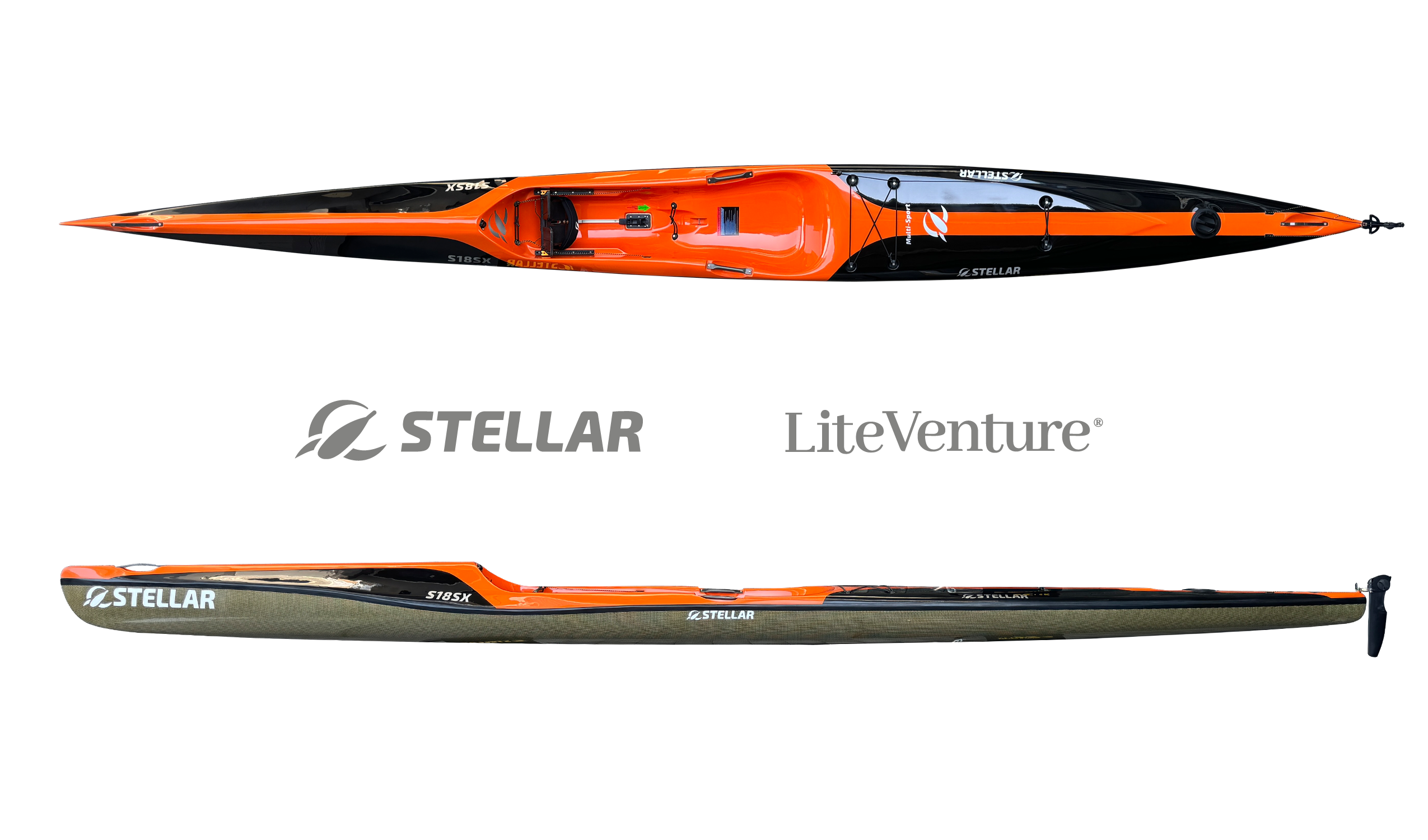 S18S X-Multisport-noir orange