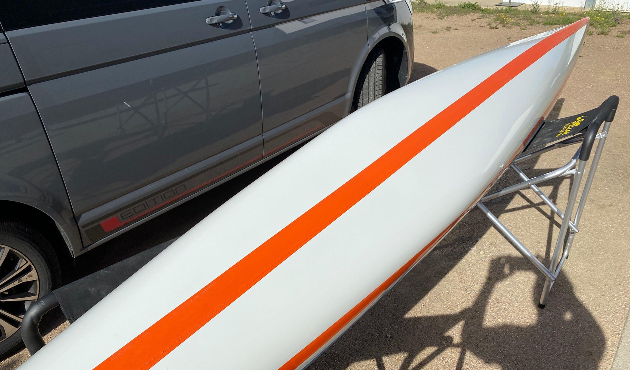 Produktbild von Kajak " Beaufort LV Rockhopper-azurblau orange " der Marke SKIM Kayaks für 4350.00 €. Erhältlich online bei Lite Venture ( www.liteventure.de )